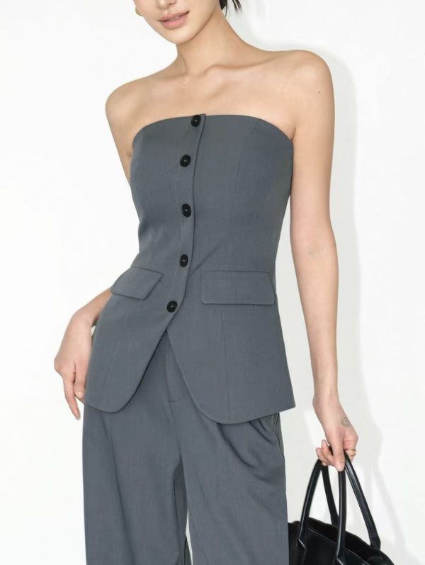suit bra vest