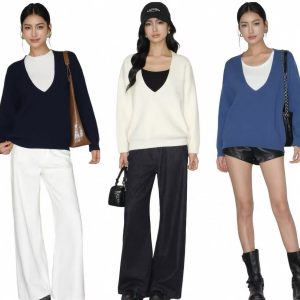 knitted shirt casual top