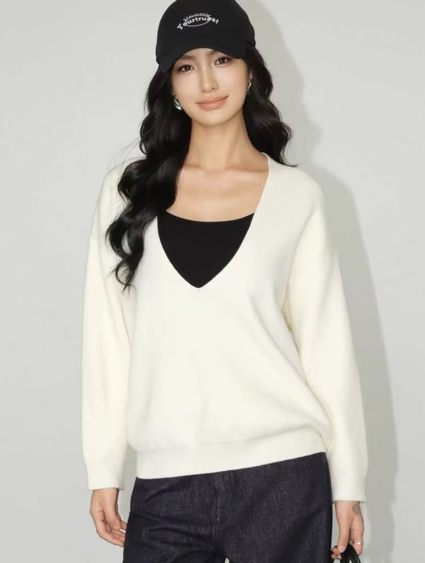 knitted shirt casual top