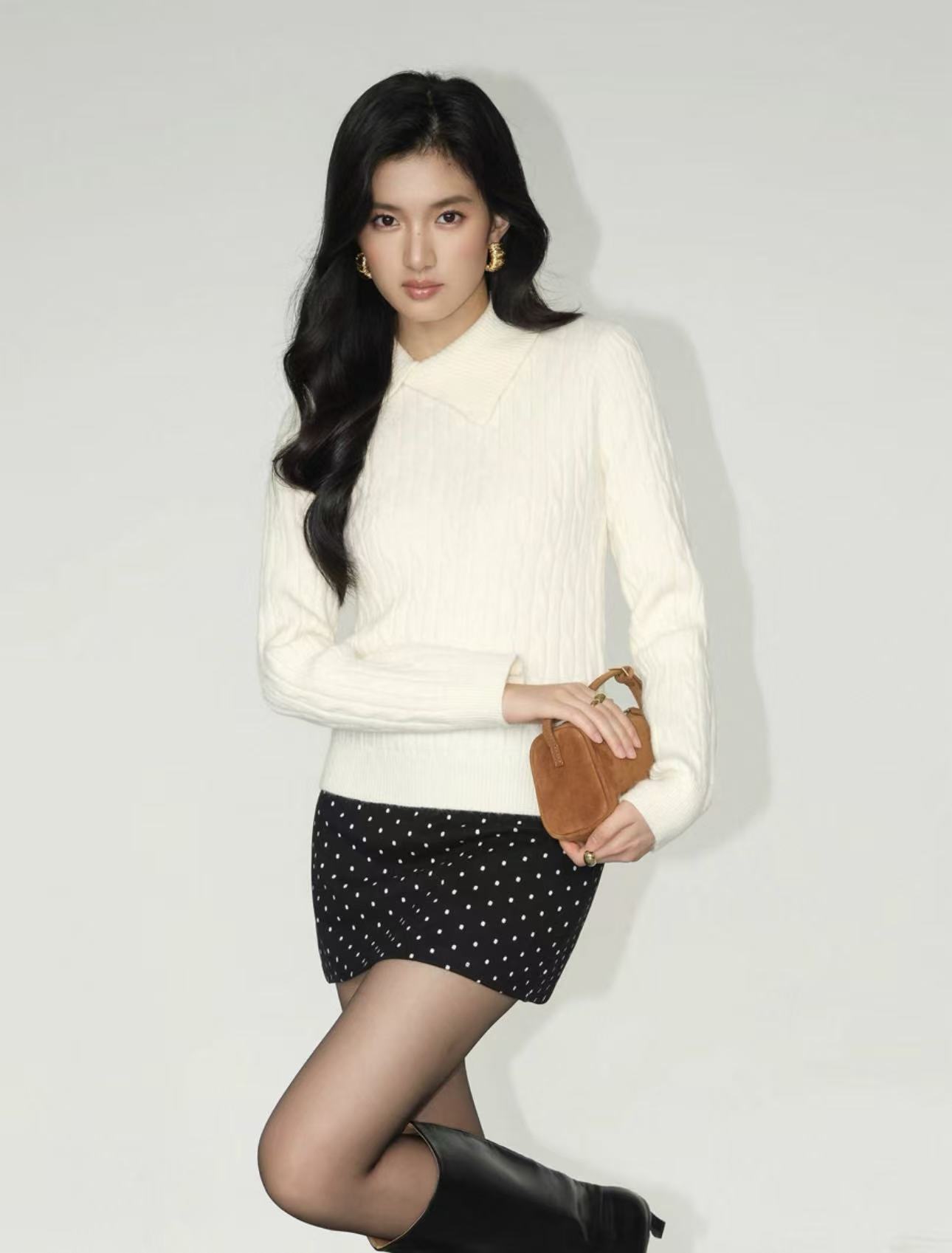 collared cable knit pullover sweater collared cable knit pullover sweater