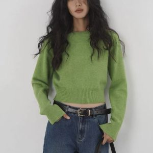 cropped sweater