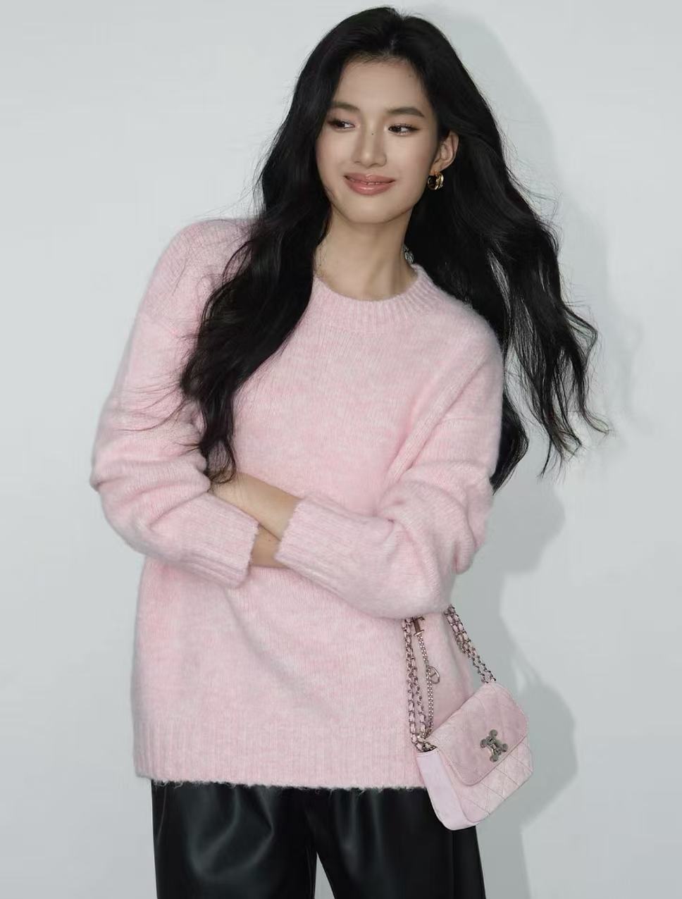 round neck pullover knitted top round neck pullover knitted top