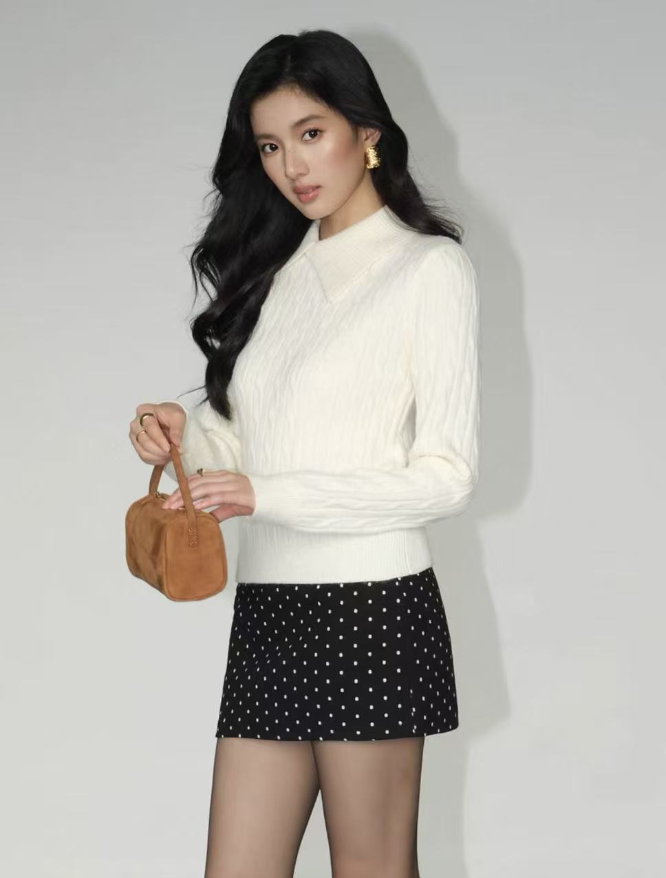 collared cable knit pullover sweater collared cable knit pullover sweater