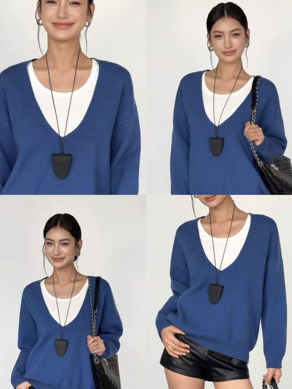 knitted shirt casual top