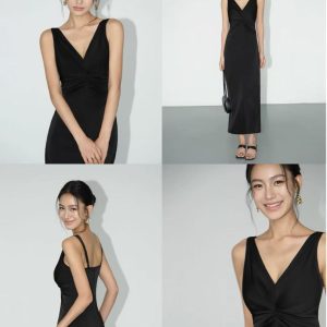 2025 summer new jumpsuit waisted long skirt